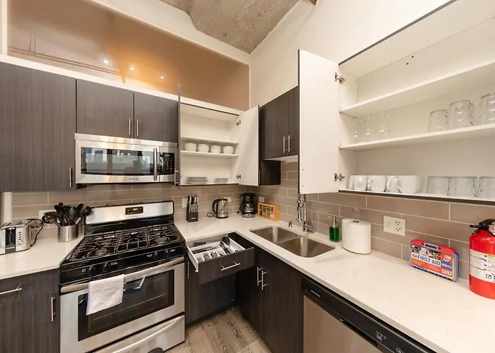 Appartement Fully Equipped 2br In South Loop With Optional Parking And Gym Access Near Mccormick Place & Lakefront Attractions