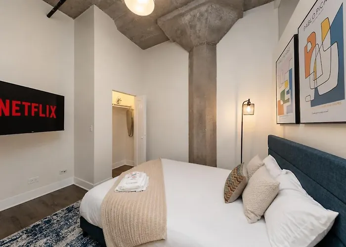 Appartement Fully Equipped 2br In South Loop With Optional Parking And Gym Access Near Mccormick Place & Lakefront Attractions *